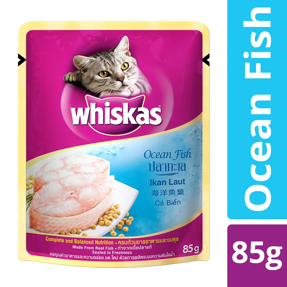 Whiskas Ocean Fish (Pouch) - Image 3