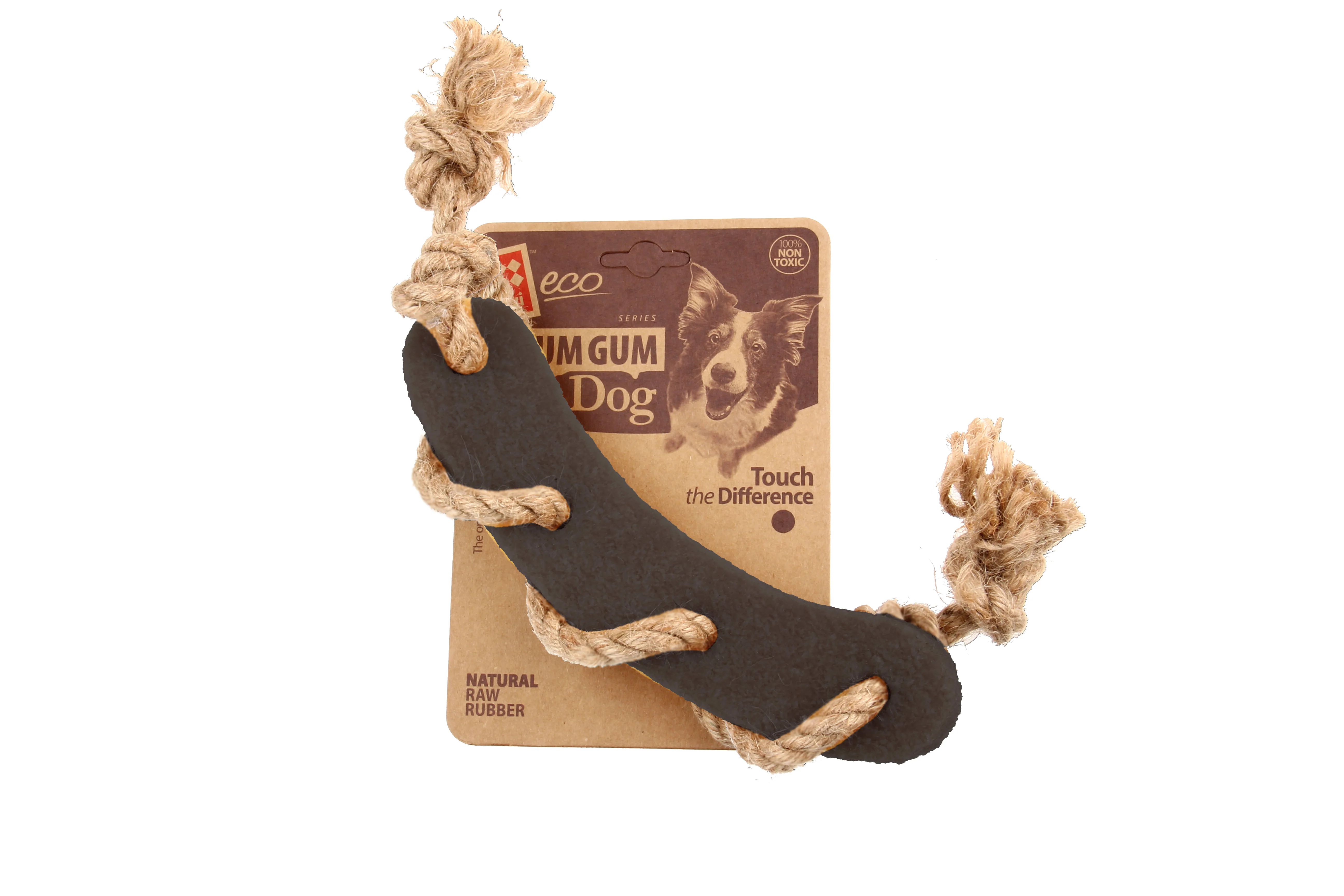 Gigwi Gum Gum Natural Rubber Dog Sausage
