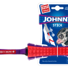 Gigwi Push To Mute Johnny Stick  With Solid Transparent Red/Purple