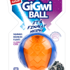 Gigwi Ball Squeaker Solid Blue/Orange Dog Toy