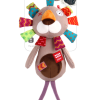 Gigwi Plush Friendz With Transparent Johnny Stick Lion Dog Toy