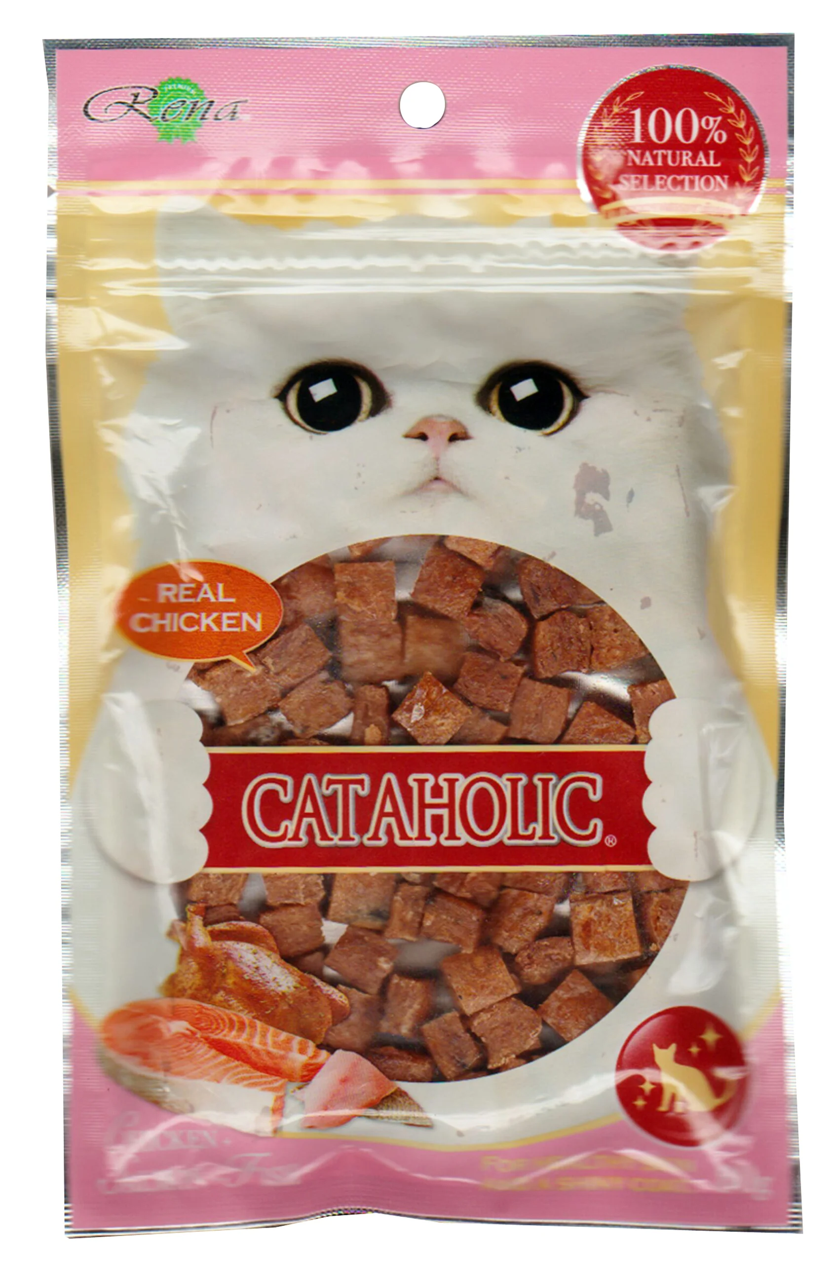 Cataholic Neko Chicken And Salmon Cubes