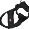 Trixie Comfort Soft Touring Harness Black
