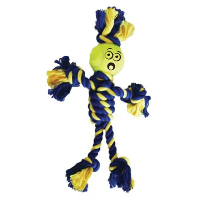 Petsport Braided Rope Rasta Man With Tennis Ball Small