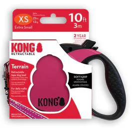 Kong Terrain Leash Xtra Small Fuchsia
