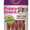 Gnawlers Puppy Twisted Stick Lamb Flavor