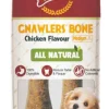 Gnawlers All Natural Chicken Flavour Bone 4.5 Inch