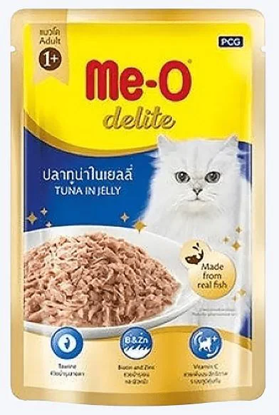 Meo Delite Wet Food Pouch Tuna in Jelly Wet Pouch