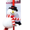 Trixie Xmas Playing Rod Snowman , White/Red