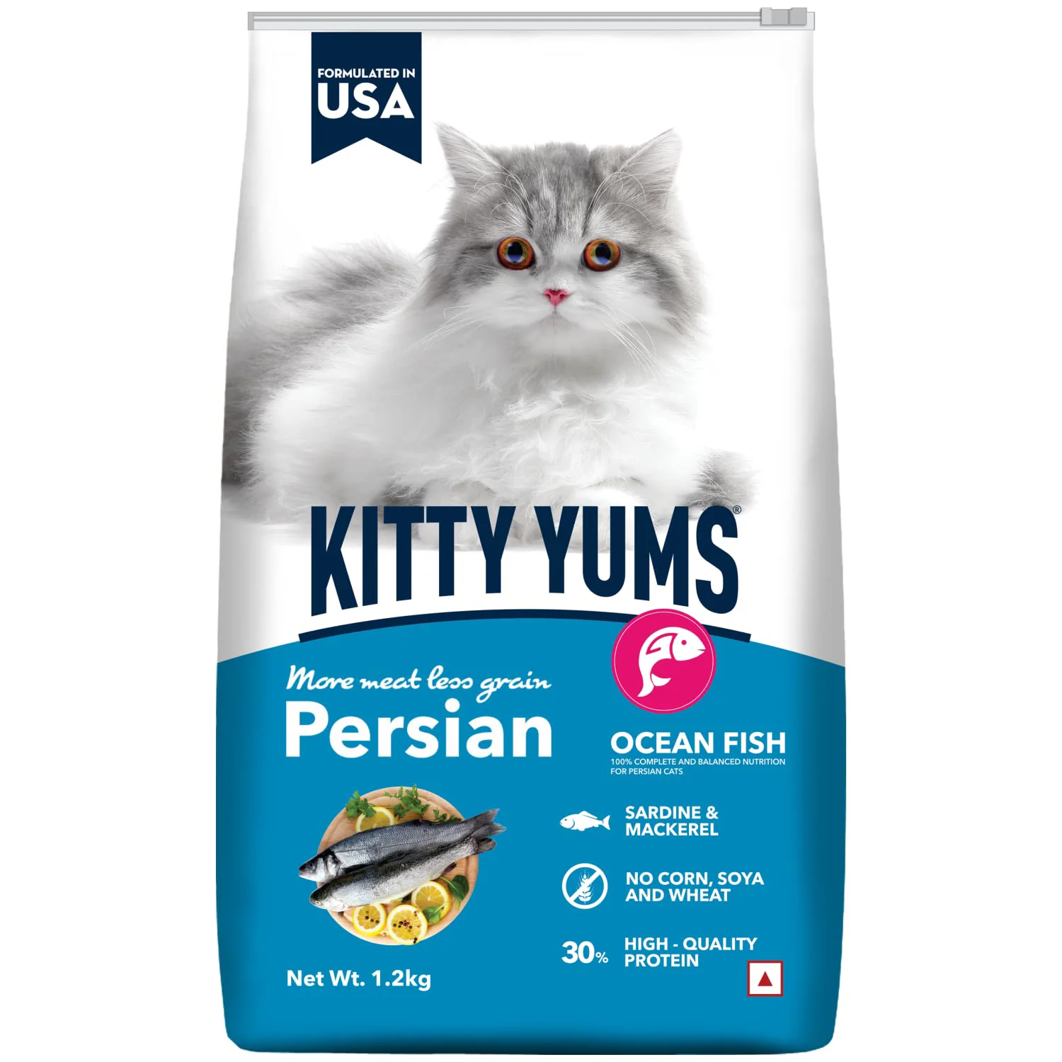 Drools Kitty Yums Persian Ocean Fish Dry Cat Food