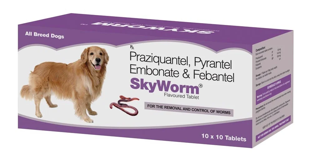 Skyec Skyworm Dewormer Tablets