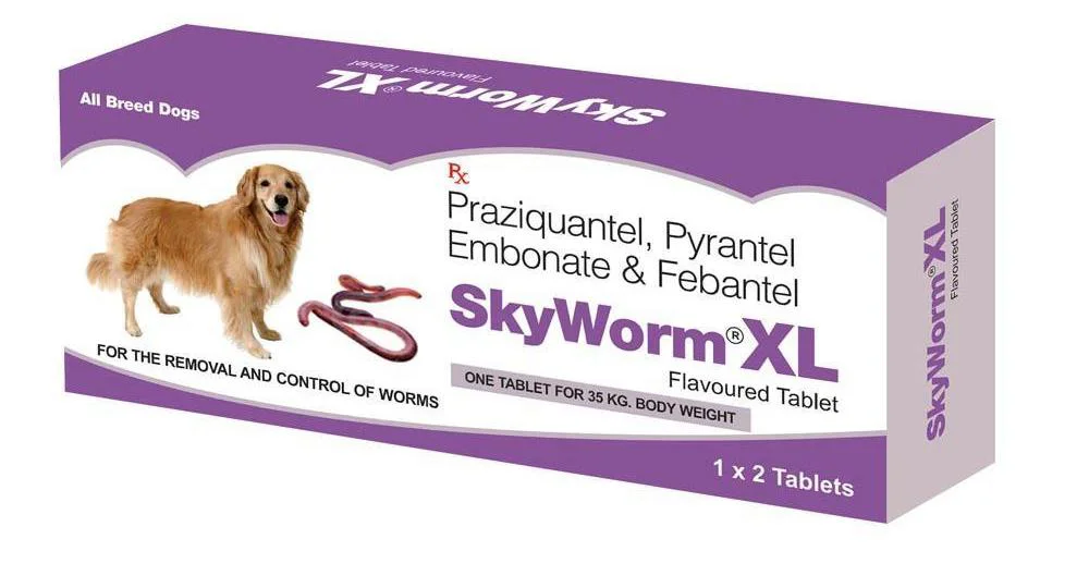 Skyec Skyworm XL Deworming Tablets