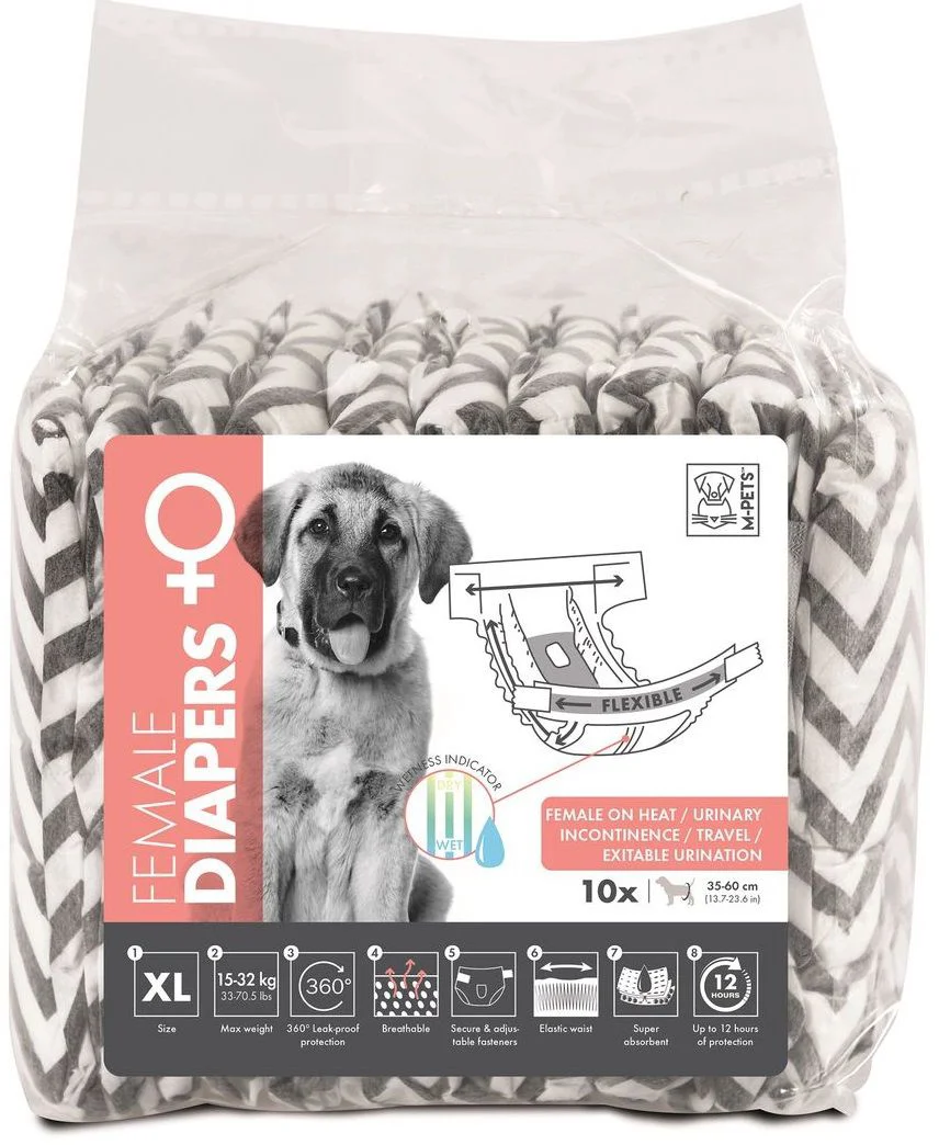 M-Pets Diapers For Female Dog Extra Large