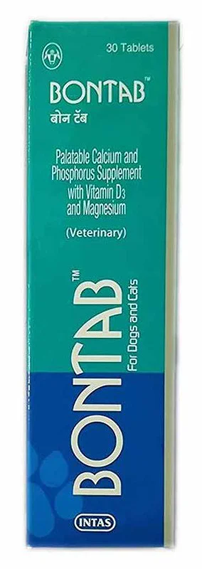 Intas Bontab Chewy Calcium Supplement For Dogs