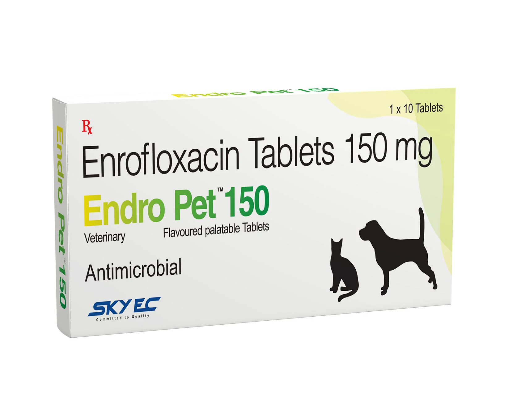SkyEc Endro Pet 150mg Anti Biotic Tablet For Dogs & Cats