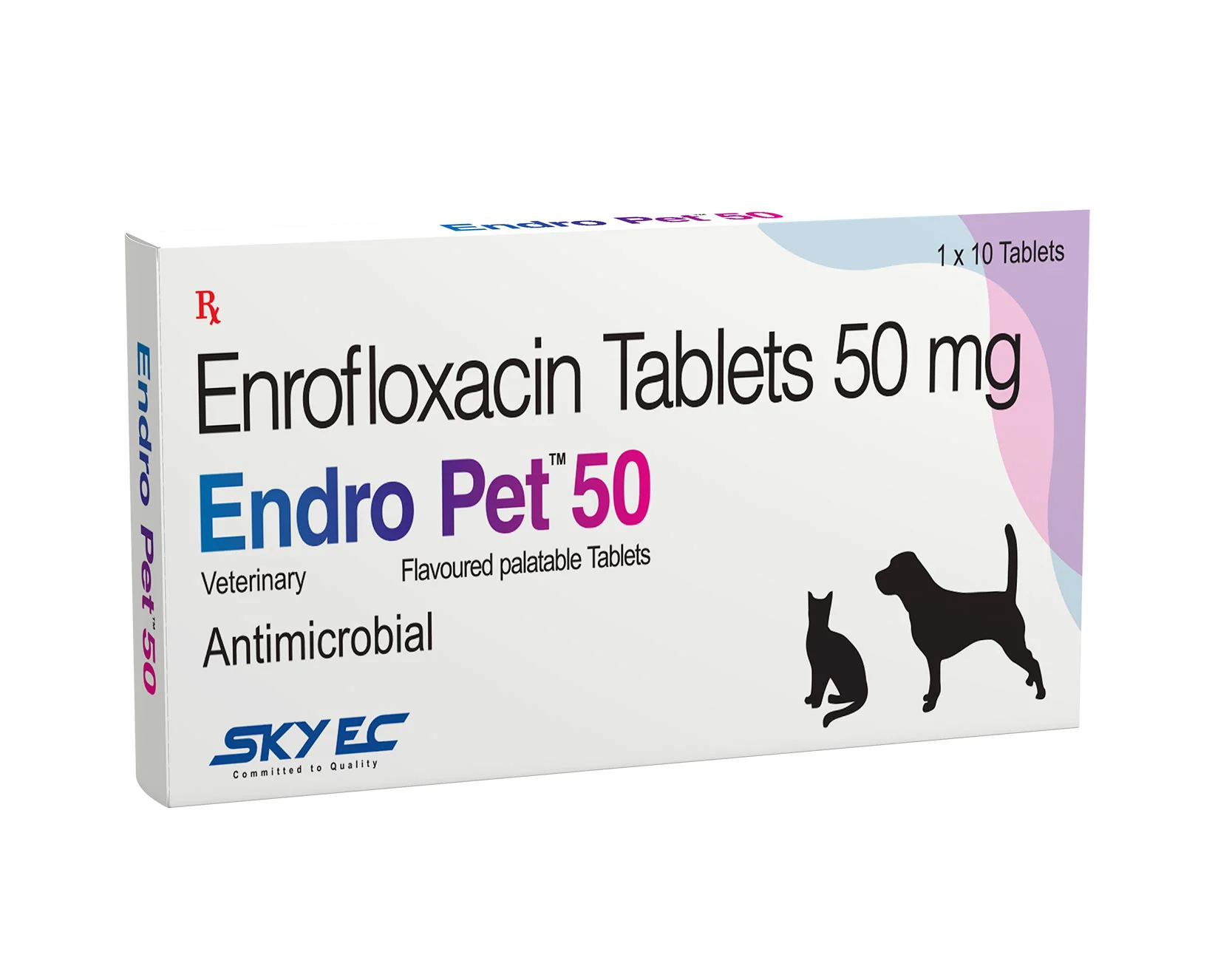 SkyEc Endro Pet 50mg Anti Biotic Tablet For Dogs & Cats