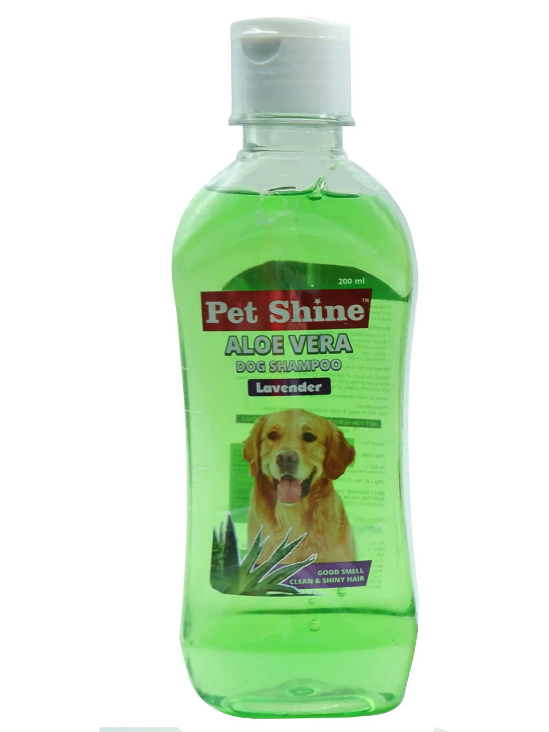 SkyEc Pet Shine Aloe Vera Dog Shampoo Lavender Flavour