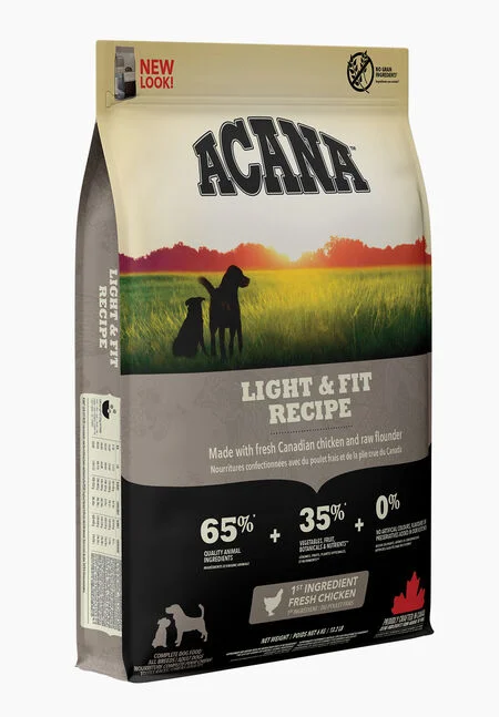Acana Light & Fit Recipe Fod Dog