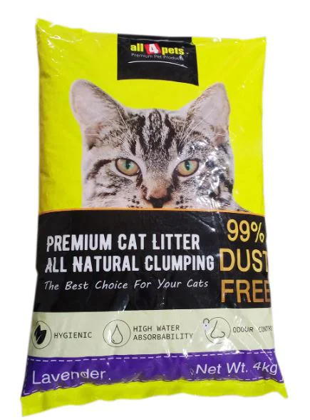 ALL4PETS Cat Litter Lavender Flavour