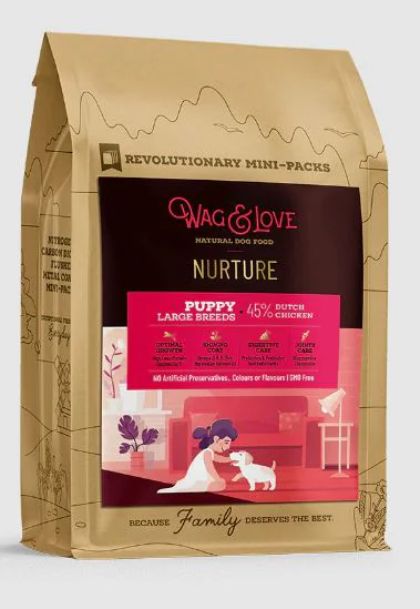 Wag & Love Nurture Puppy Large  Dry Food