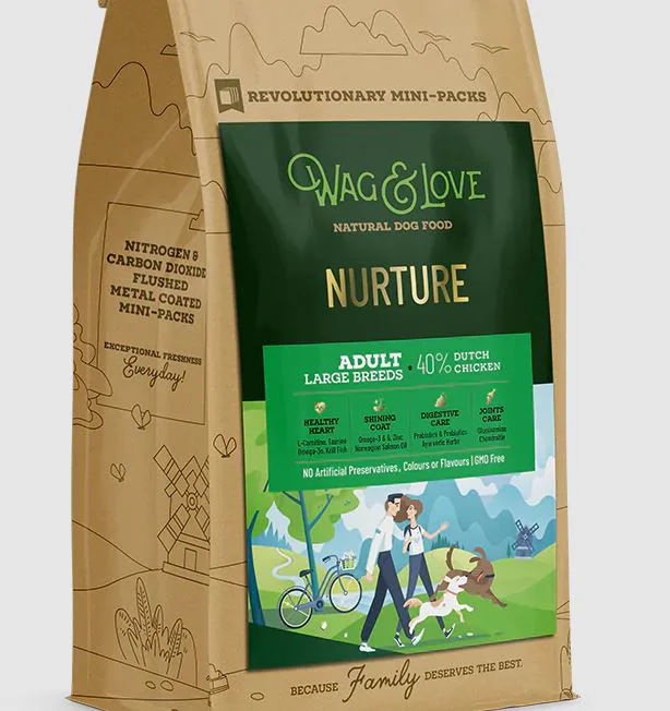 Wag & Love Nurture Adult Large Dry Dog Food