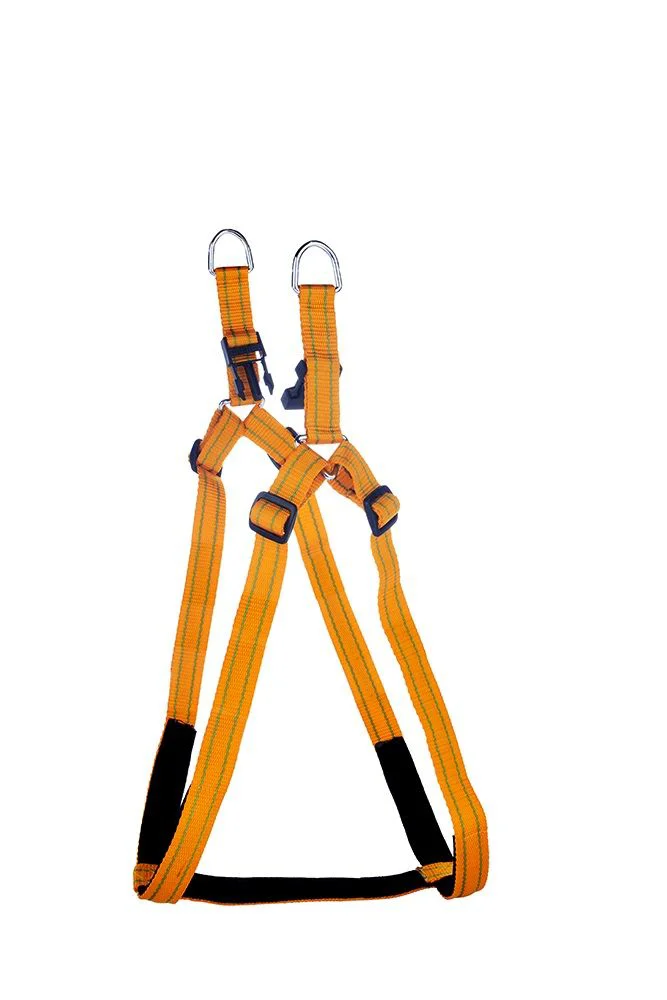 Kennel Padded Nylon Pattern Adjustable Harness (W = 1 1/4")
