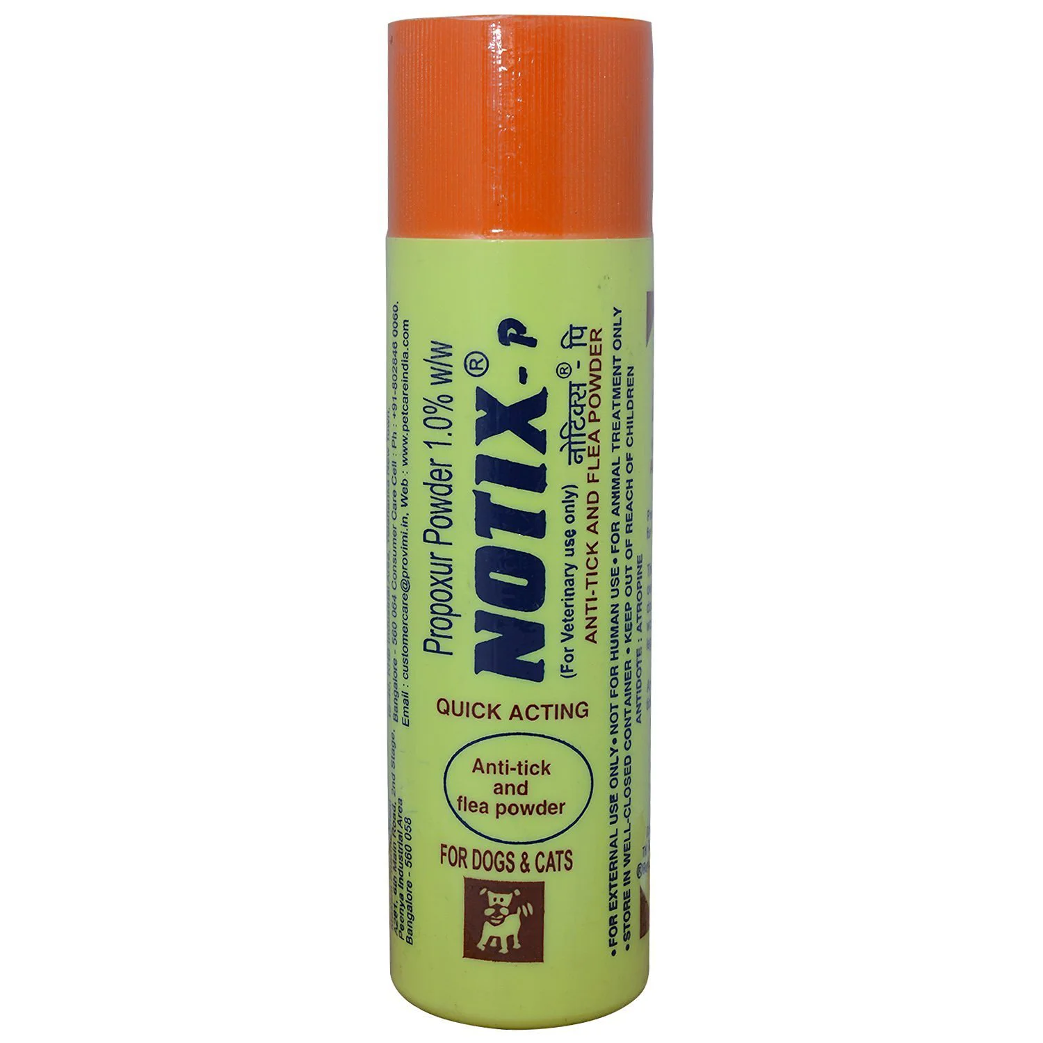 Petcare Notix Anti-Tick & Flea Powder For dogs And Cats