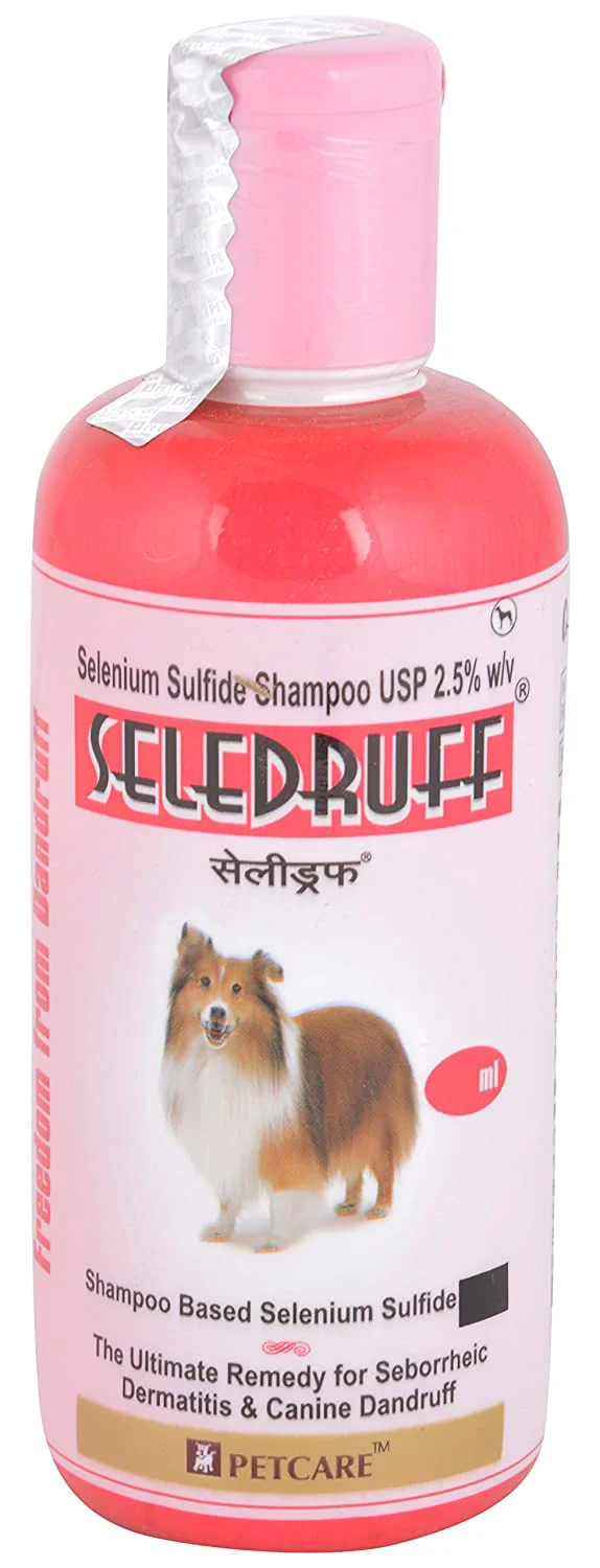 Petcare Seledruff Anti-Dandruff Shampoo For Dogs