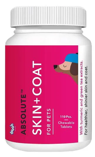 Drools Absolute Skin + Coat Chewable Tablet