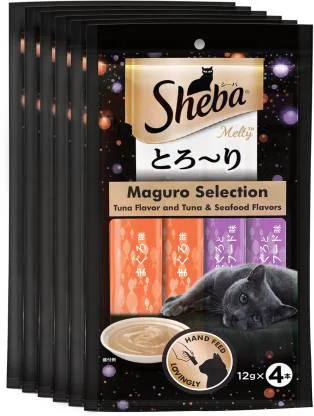 Sheba Maguro Selection Tuna & Seafood Flavors