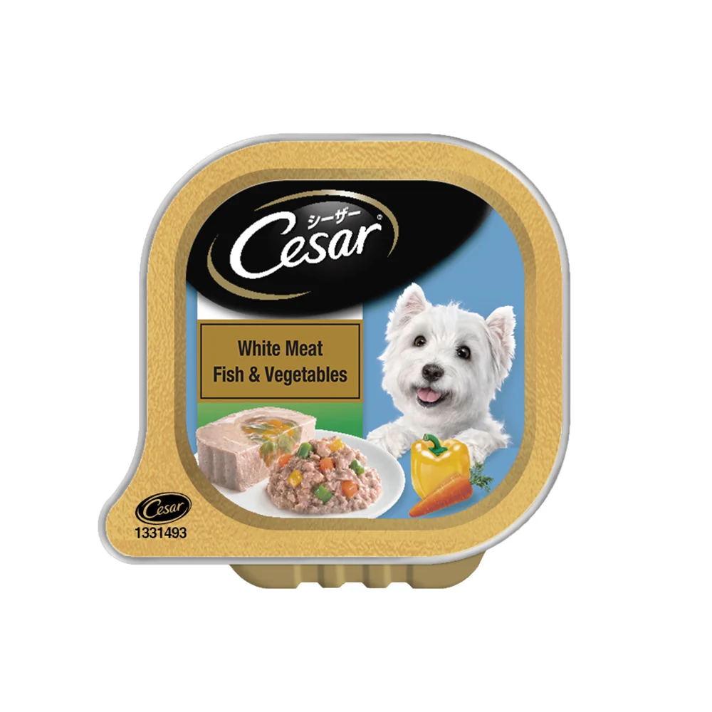 Cesar White Meat Fish & Vegetables - Cup