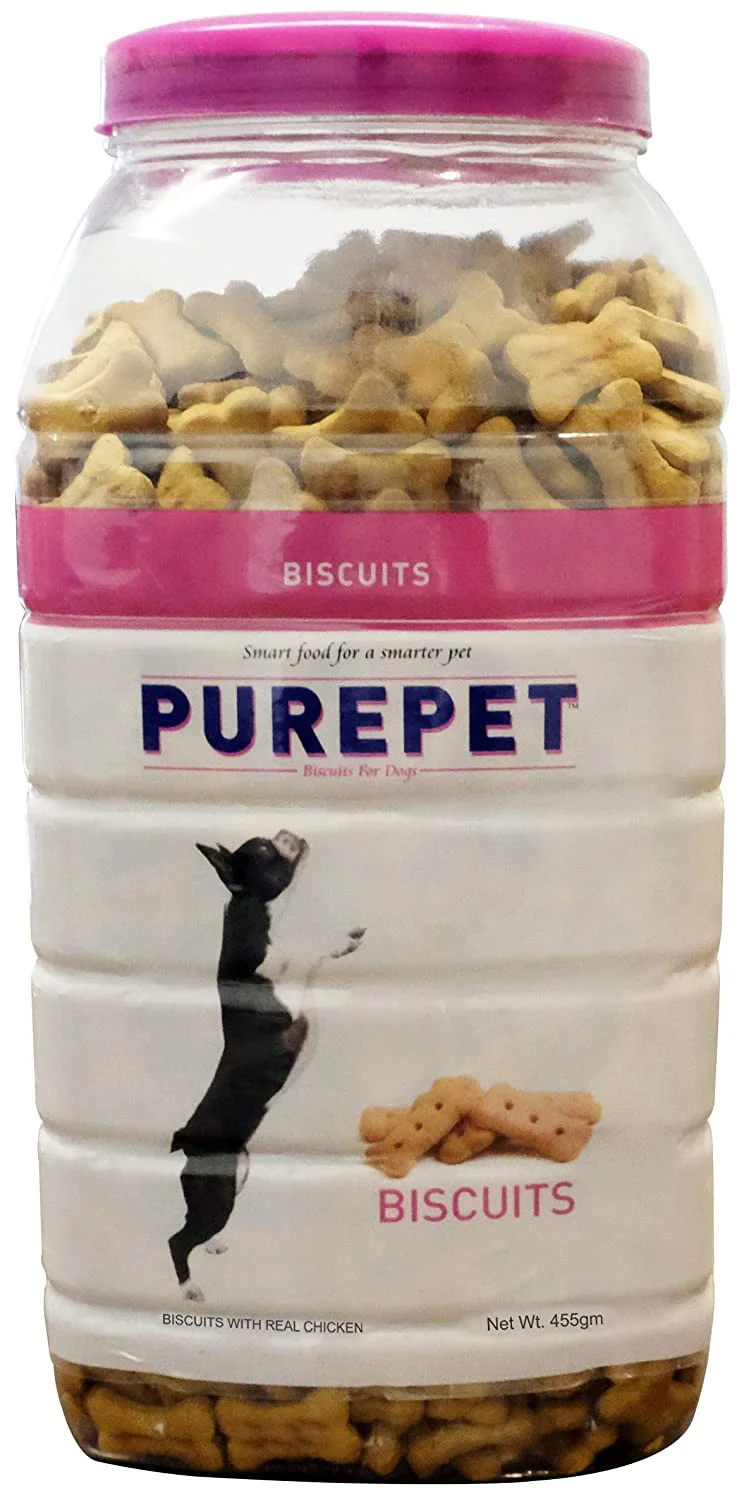 Purepet Real Chicken Mutton Flvour Biscuits
