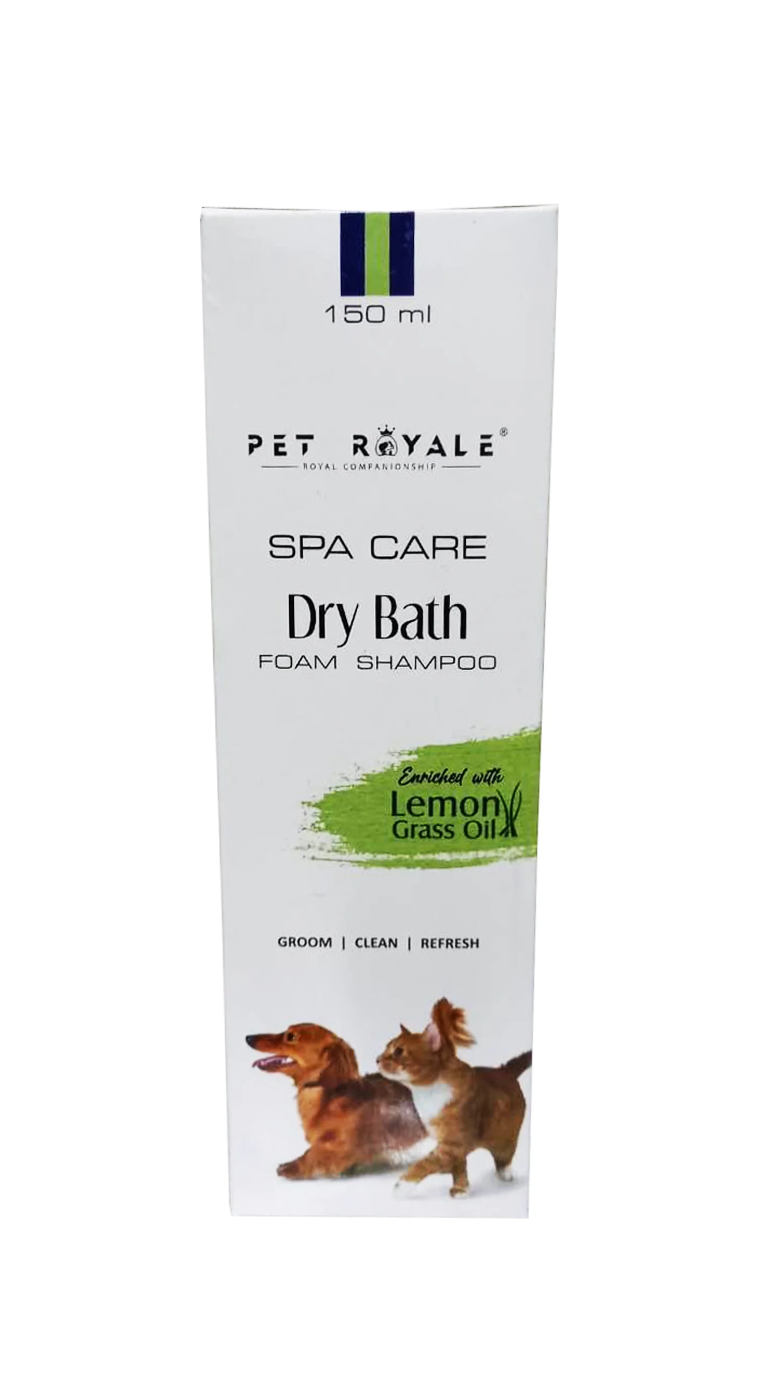 Spa Care Dry Bath Foam Shampoo Enriched with Lemon Gross Oil