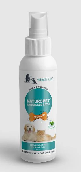 Wiggles Naturopet Organic Waterless Bath for Dogs & Cats