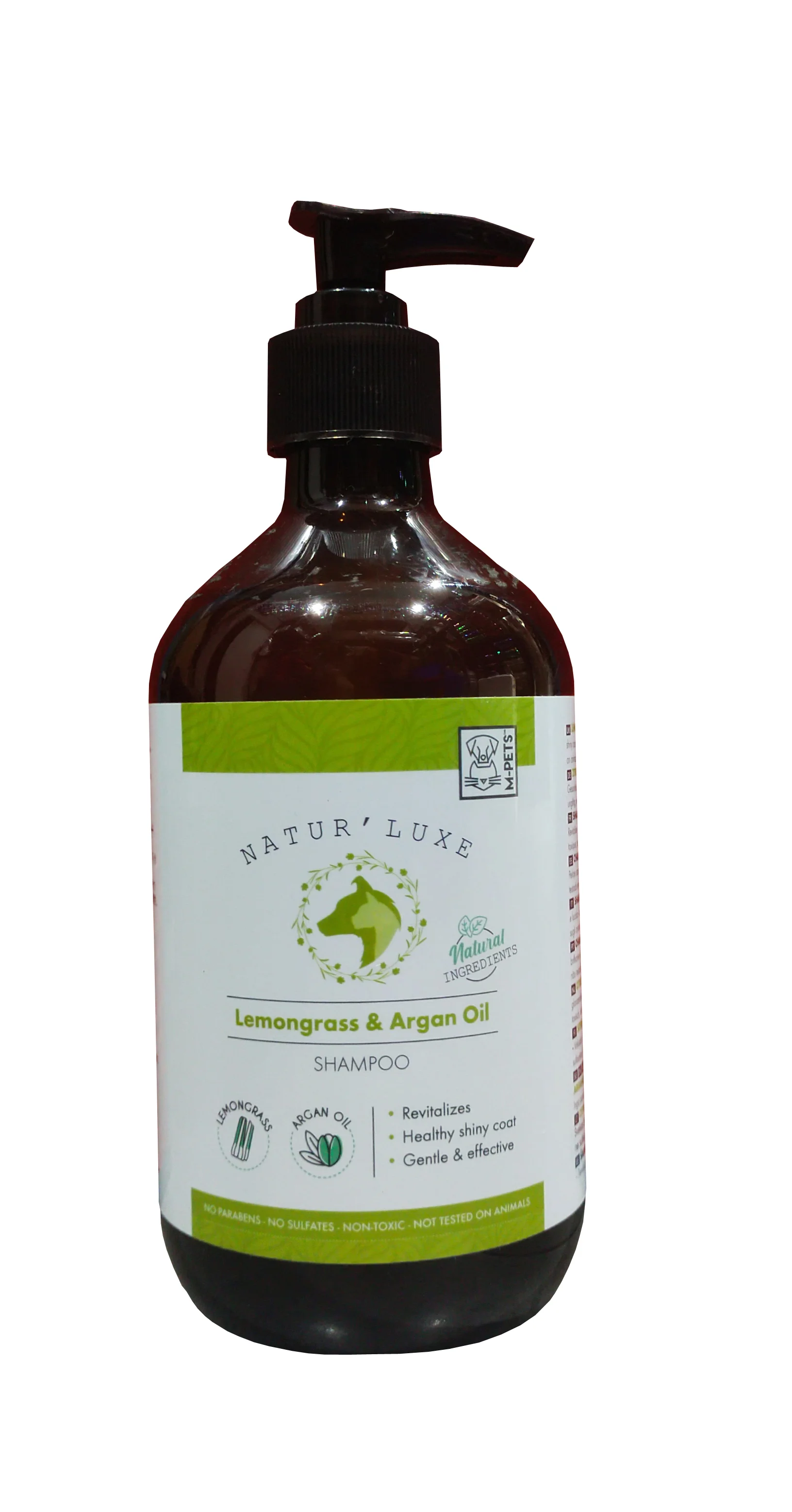 M PET Naturluxe Lemongras & Argan Oil Shampoo