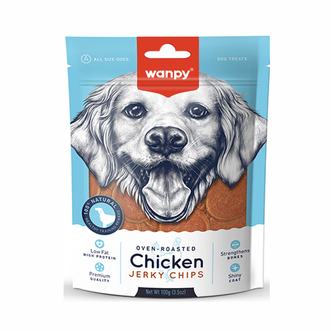 Wanpy Chicken Jerky Chips