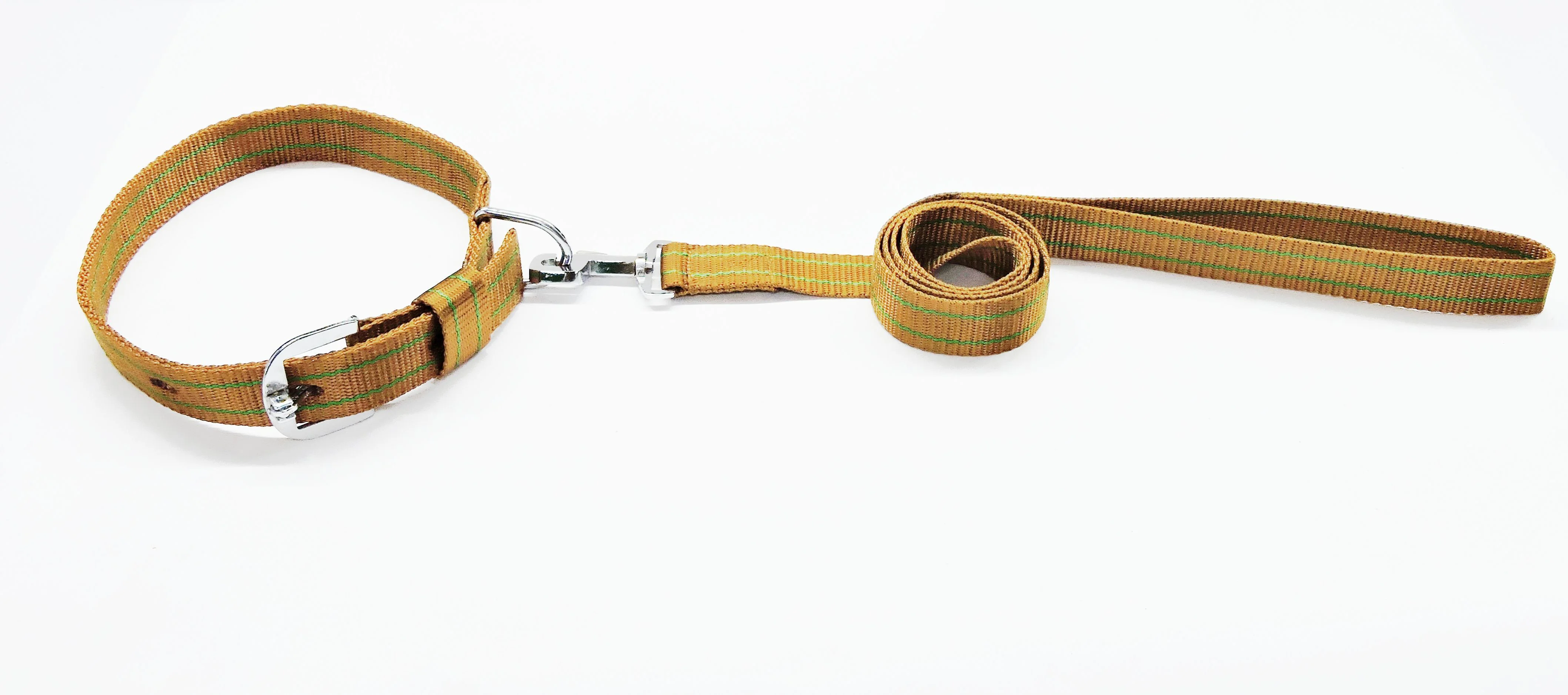Kennel Pattern Nylon Collar & Nylon Lead (W = 1/2")