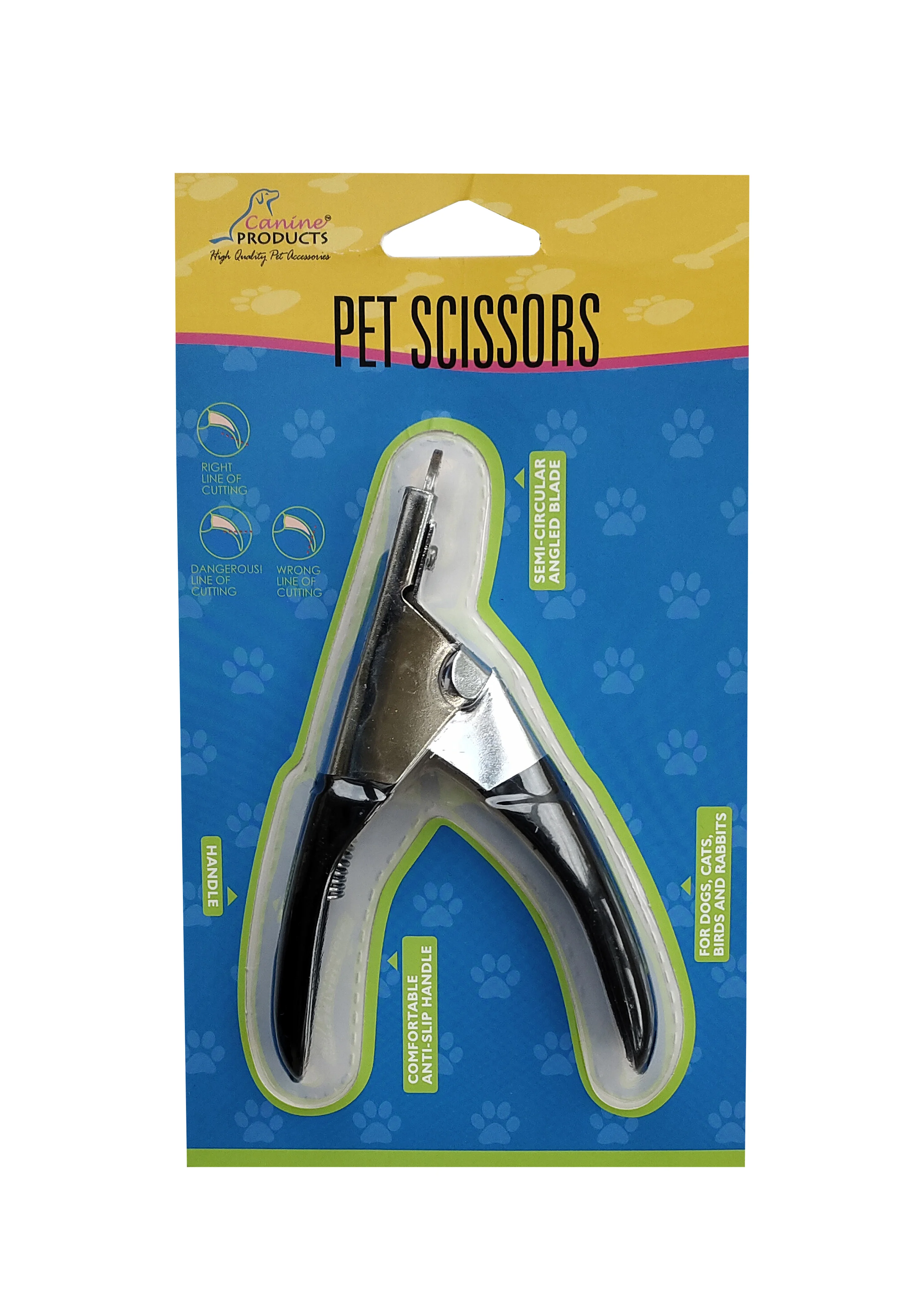 Canine Pet Nail Cutter Anti Slip Handle