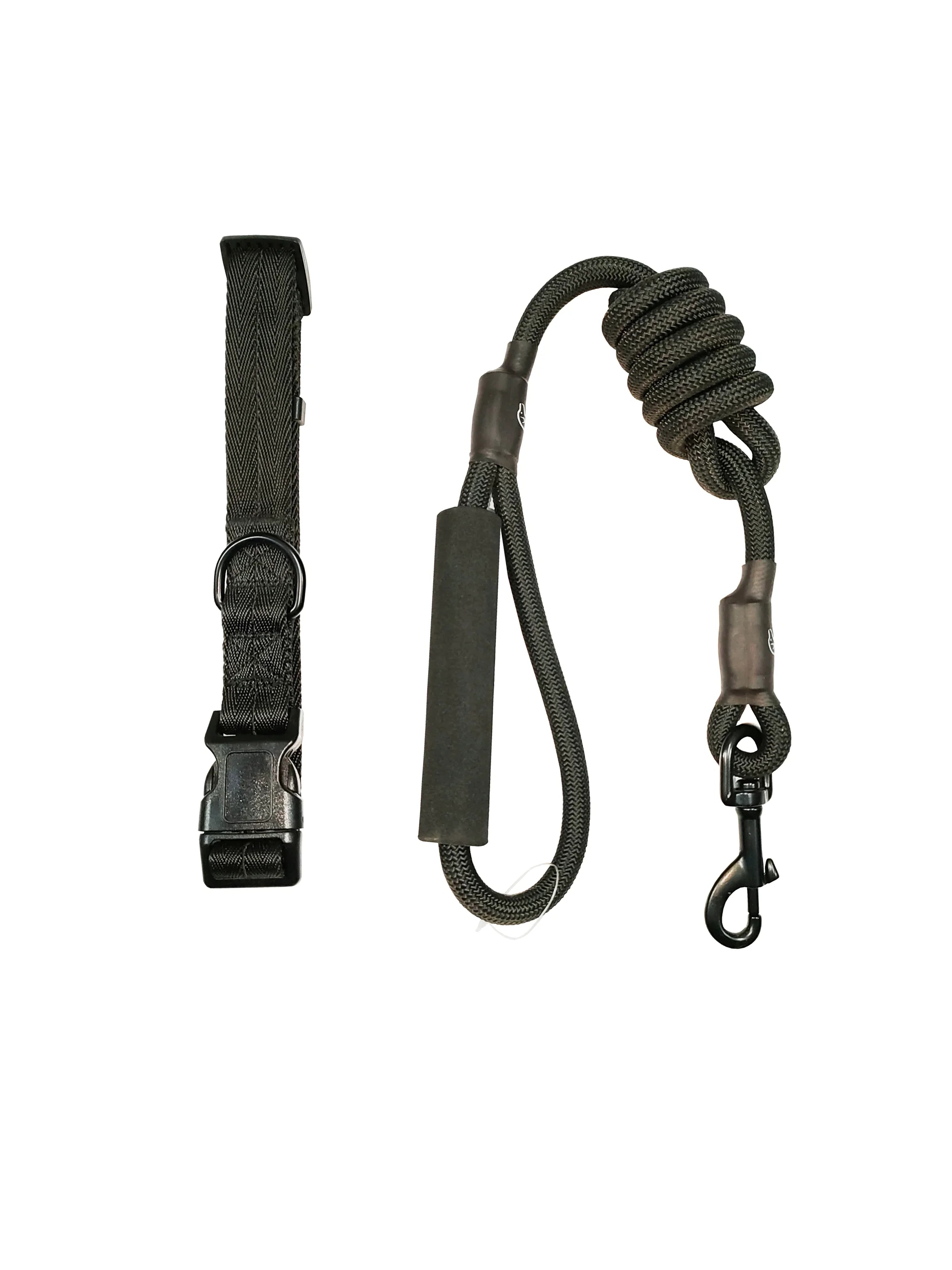 Canine Pet Rope With Collar 1/2" Width