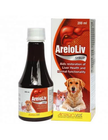 Areionvet AreioLiv Liver Support Syrup For Dogs And Cats
