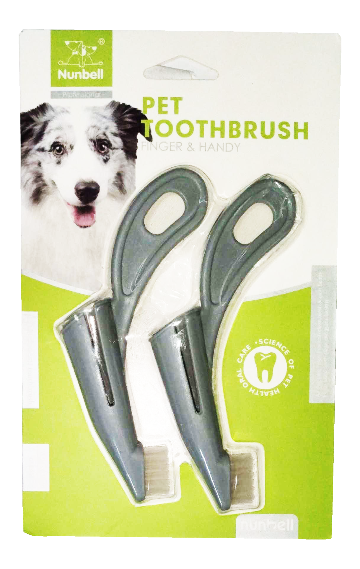 Nunbell Pet Tooth Brush Finger And Handy