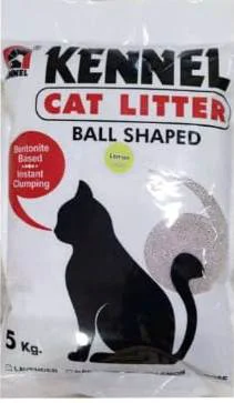 Kennel Premium Ball Shaped White Cat Litter 5Kg