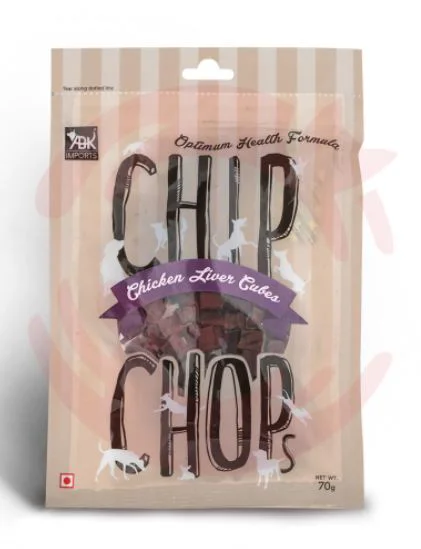Chip Chop Chicken Liver Cubes 70gm
