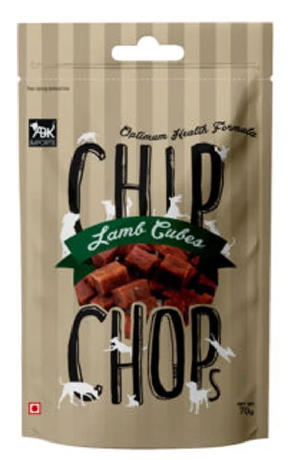 Chip Chop Lamb Cubes 70gm