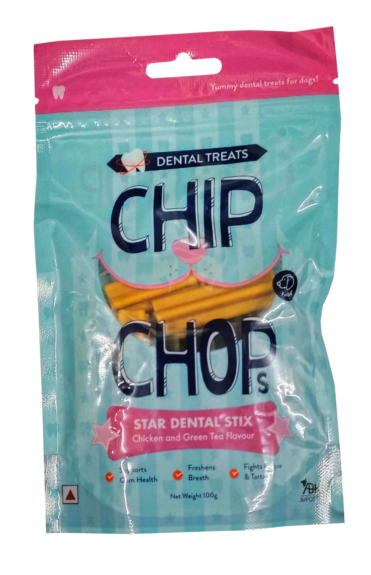 Chip Chop Star Dental Stix 100gm