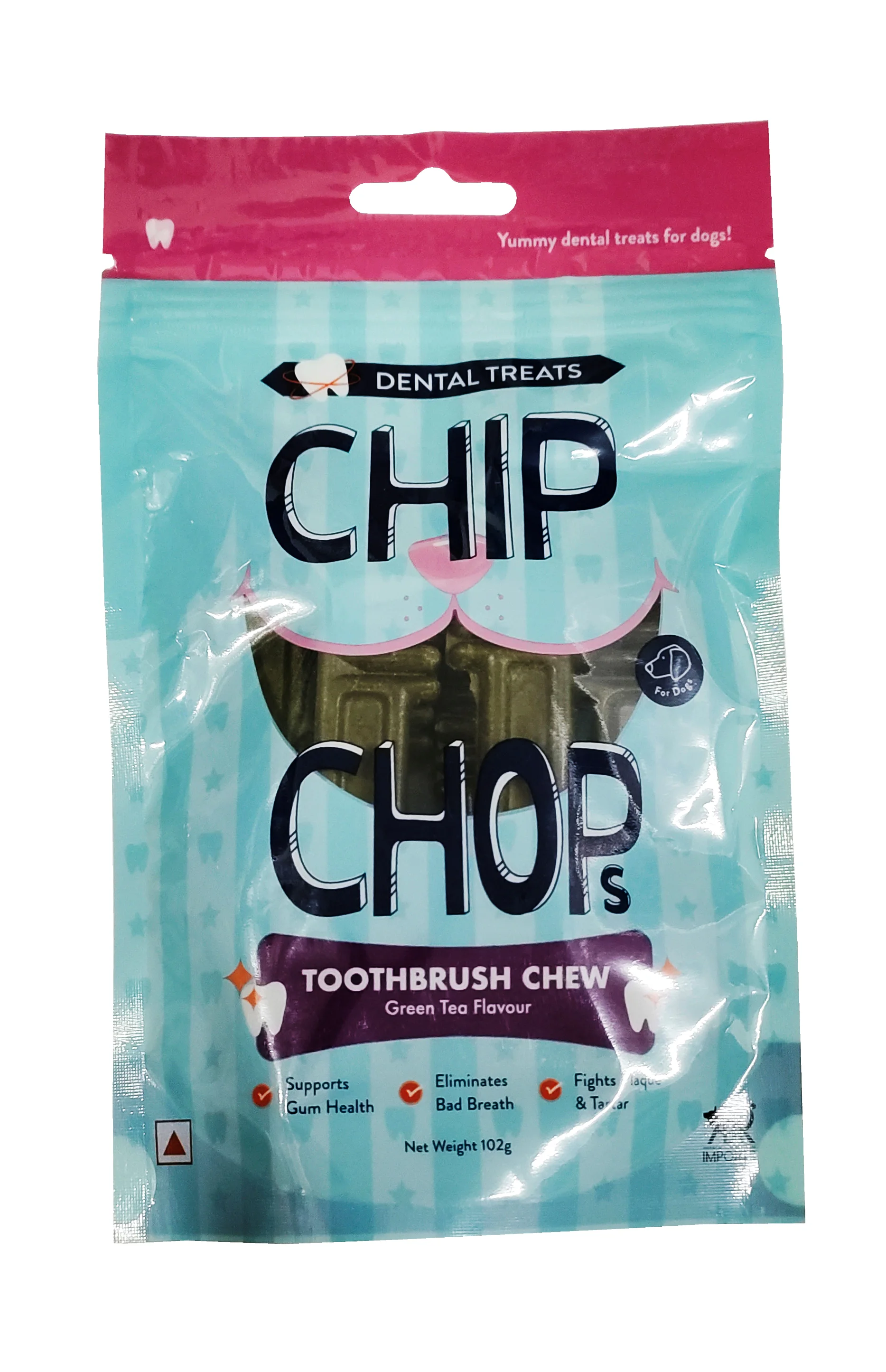 Chip Chop Tooth Brush Chew