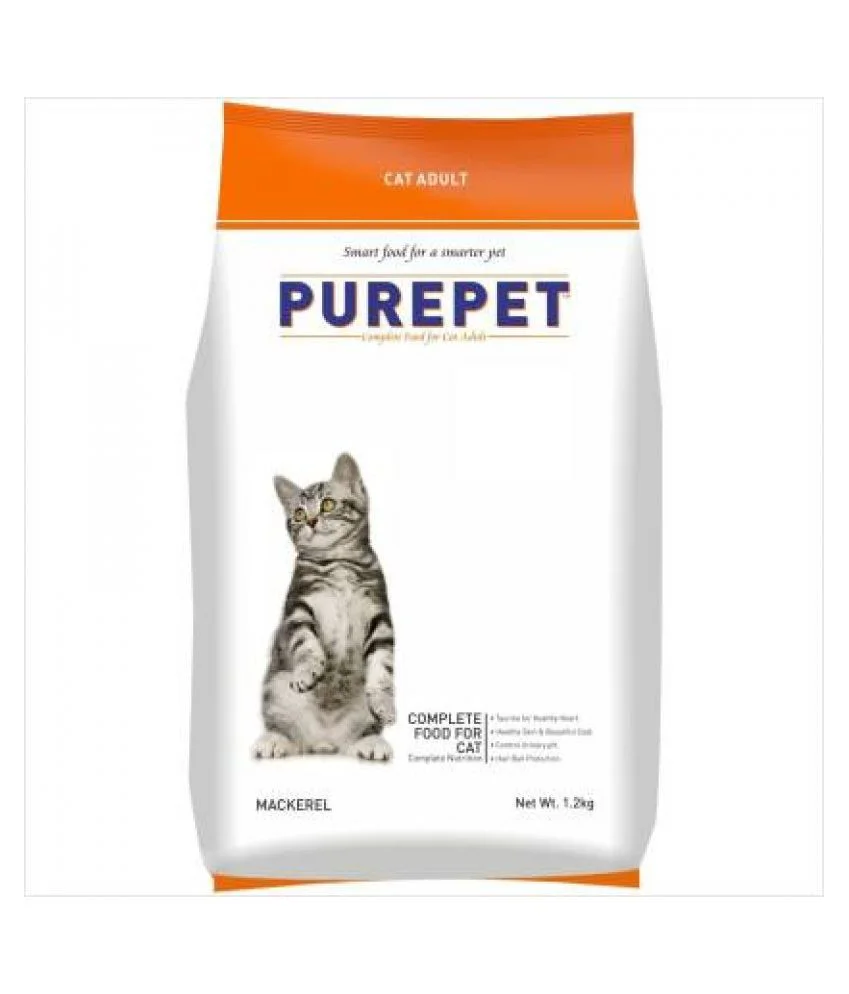 Purepet Adult Cat Mackerel  Food