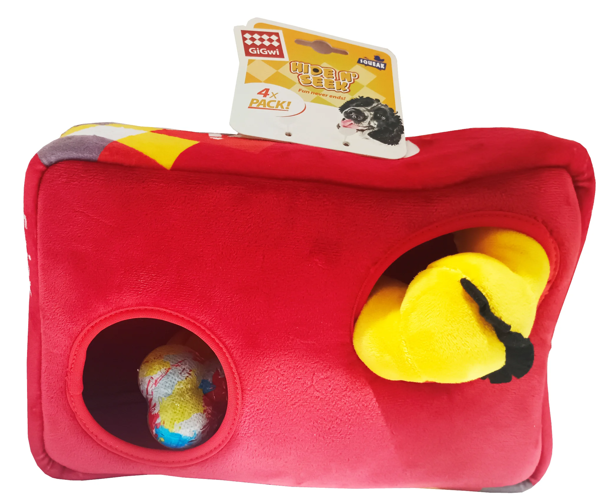 Gigwi Hide n seek G-box with plush toy