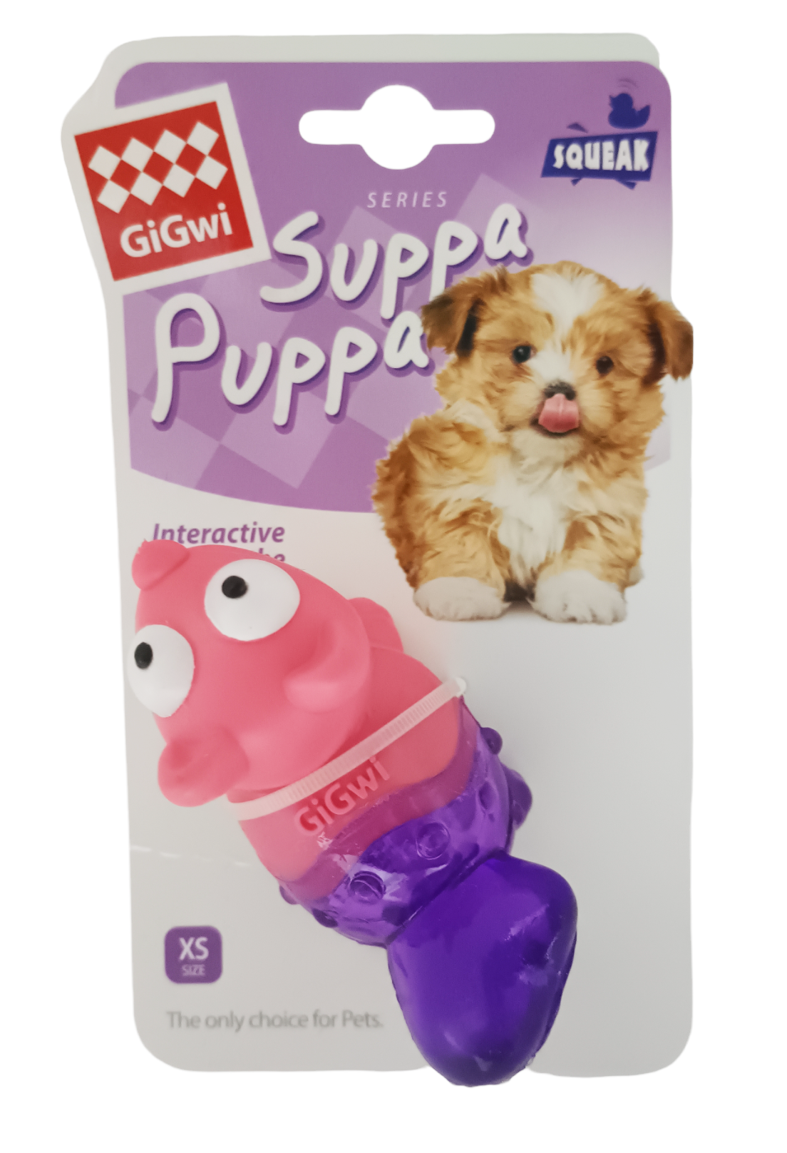 Gigwi Suppa Puppa fox - Pink/Purple