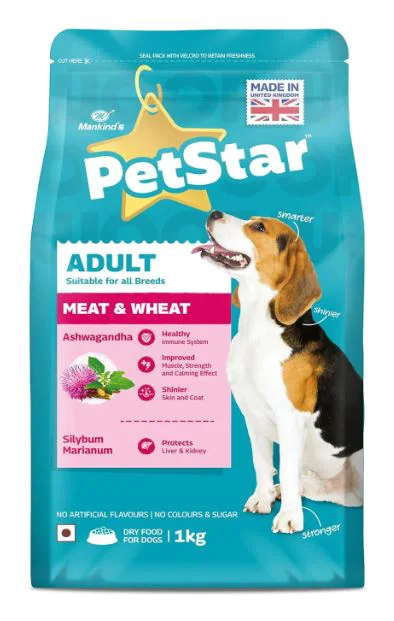 Mankind's Pet Star Adult Meat & Wheat Food